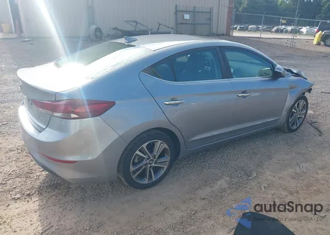 2017 Hyundai Elantra Limited из США, поврежденный, VIN 5NPD84LFXHH080956